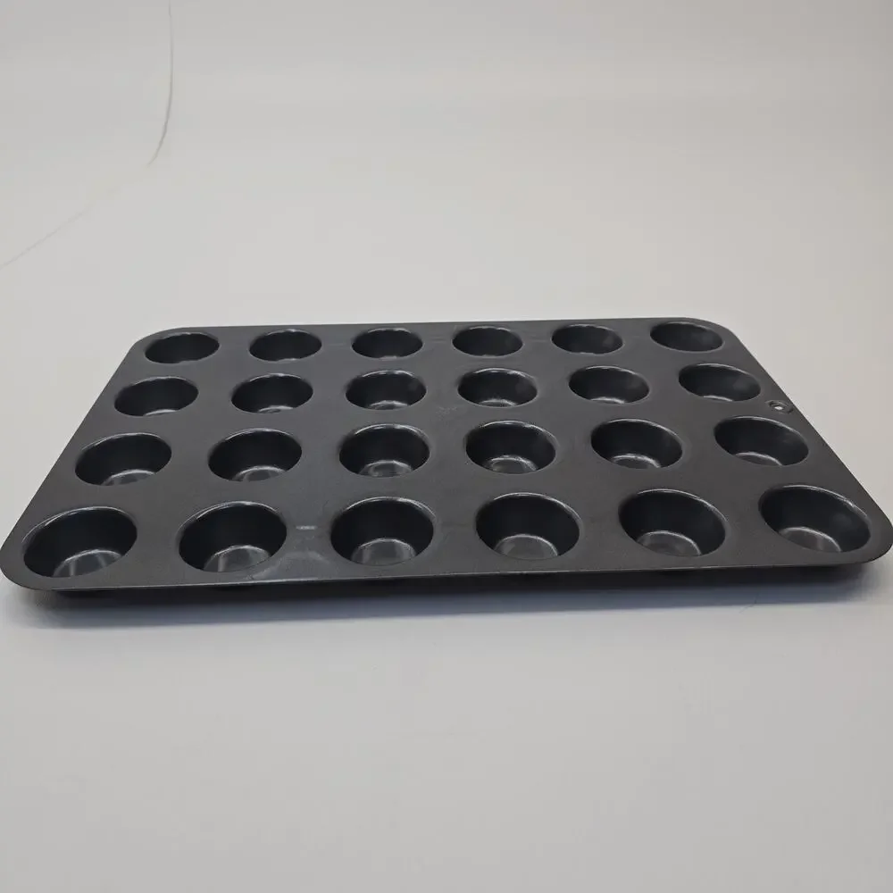 Pampered Chef Mini Muffin Cupcake Tart Pan 24 Hole #1606 Non Stick